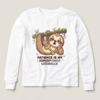 Cute Sloth Patience Is My Superpower Coffee Mug).