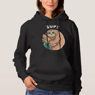 Cute Sloth Saying  Lazy Sloths Animal  Graphic Hoodie
