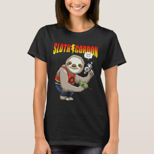 Cute Sloth Science Fiction Funny T-Shirt