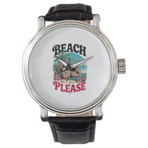 Cute Sloth Summertime Watch