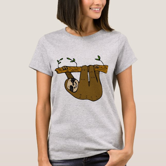 Cute Sloth T-Shirt (Front)