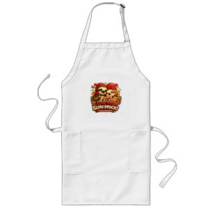 Cute Sloth Valentine’s Day Love Design, I Love You Long Apron