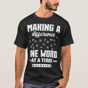 Cute SLP Speech Therapist Funny Speech Language Pa T-Shirt