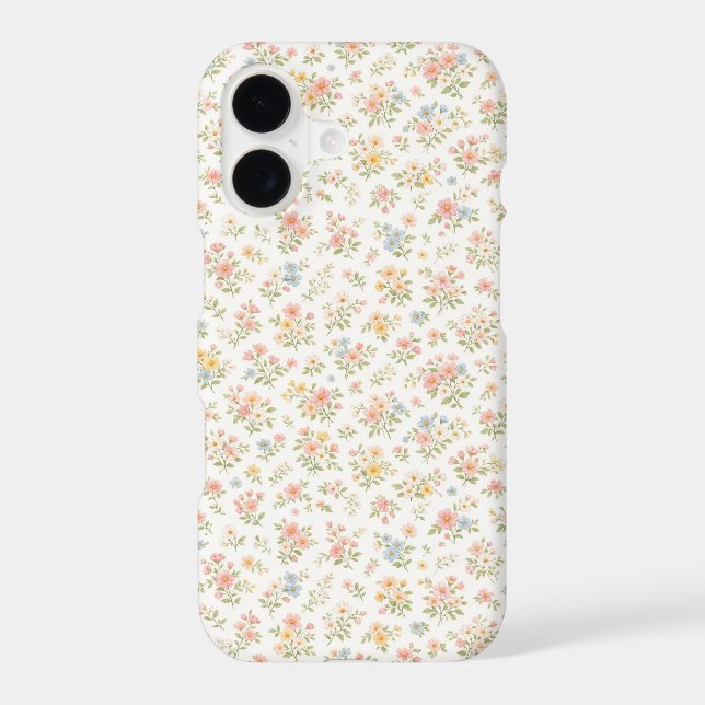 Cute Small Ditsy Floral Seamless Pattern (Back)