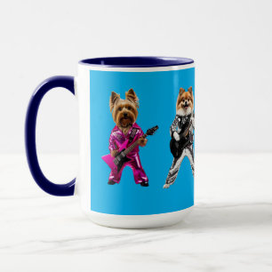 Cute Small Dog Rockers Mug