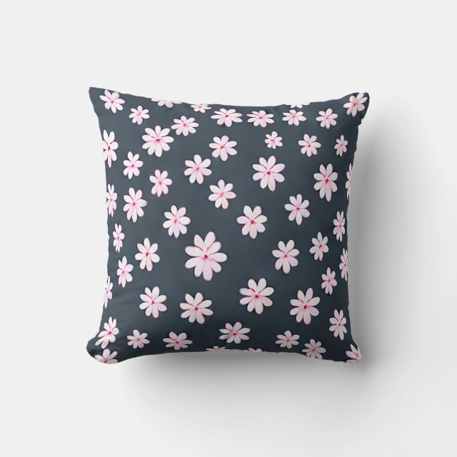 Cute small floral pattern cushion (Front)