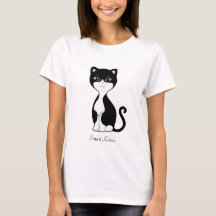 Cute Smart Tuxedo Cat