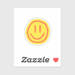 Cute Smile Face Positive Happy Emoji Design