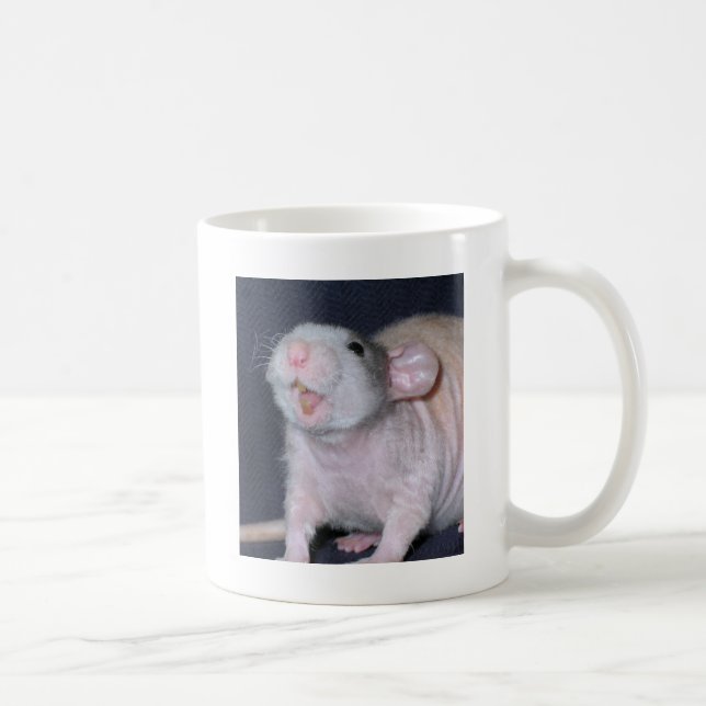 Cute Smile Rat Coffee Mug (Right)