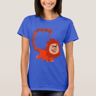Cute Smiling Cartoon Manticore Women T-Shirt