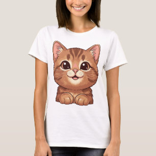 cute smiling cat T-Shirt