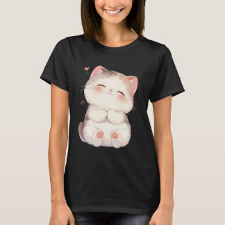 Cute Smiling Cat T-Shirt