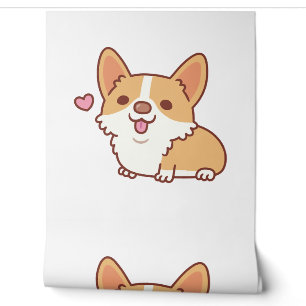 Cute Smiling Corgi Dog Wallpaper