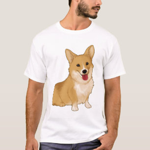 Cute smiling corgi  T-Shirt