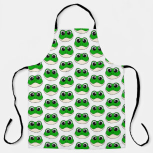 Cute Smiling Frog Apron