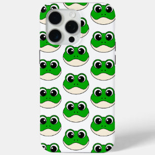 Cute Smiling Frog iPhone 15 Pro Max Case