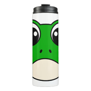 Cute Smiling Frog Thermal Tumbler