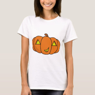 Cute Smiling Halloween Pumpkin T-Shirt