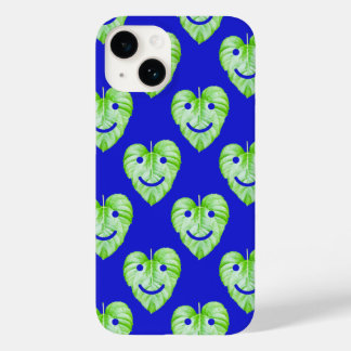Cute smiling leaves Case-Mate iPhone case