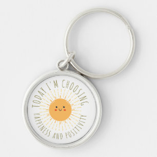 Cute Smiling Sun  Key Ring
