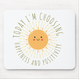 Cute Smiling Sun Mouse Pad