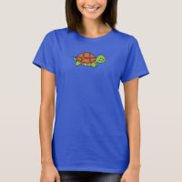 Cute Smiling Turtle Cartoon