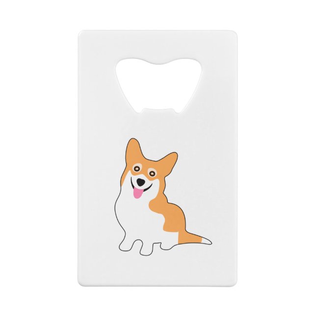 Cute Smiling Welsh Corgi Pup (Back)