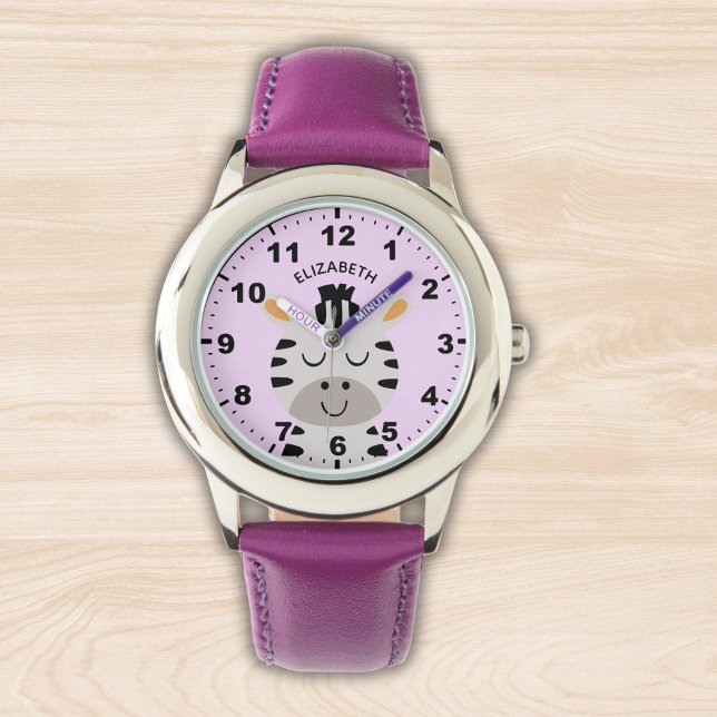 Cute smiling zebra for Girl Watch (Creator Uploaded)