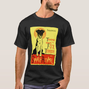 Cute Smooth Haired Fox Terrier Dog Smooth Fox Terr T-Shirt