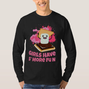 Cute Smores Camping Girls Have S'more Fun Camper T-Shirt