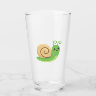 Cute Snail(6) Glass