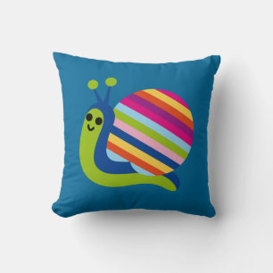 Cute Snail and Turtle Pillow For Nursery or Kids