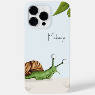 Cute Snail Cartoon Kids Case-Mate iPhone 14 Pro Max Case