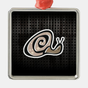 Cute Snail; Cool Metal Tree Decoration