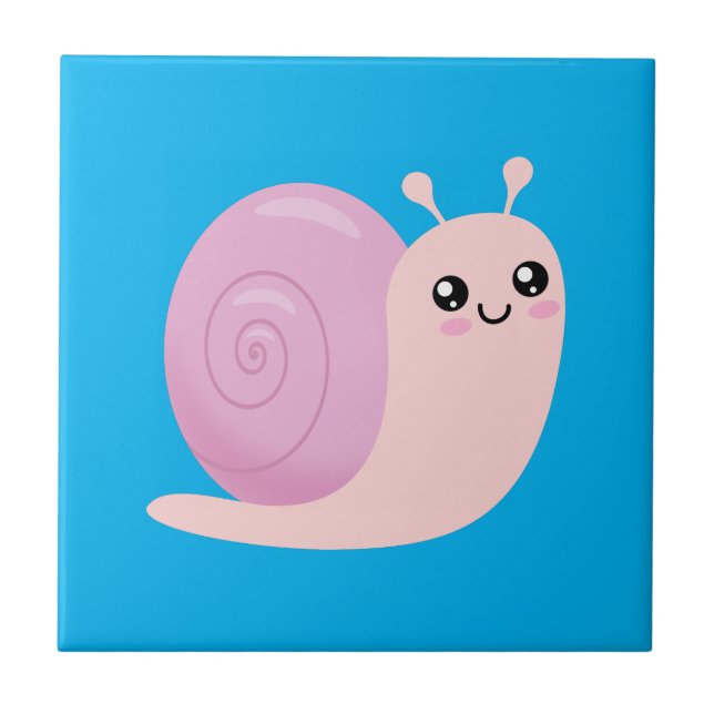 Cute Snail Tile (Front)