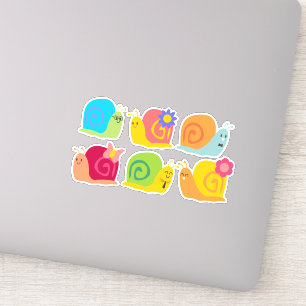 Cute snails back to school art
