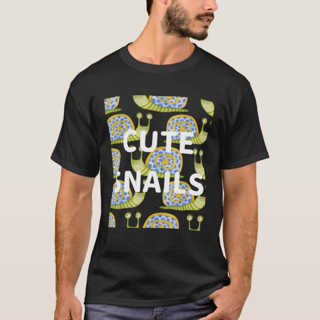 Cute snails Nr 1 T-Shirt (Front)
