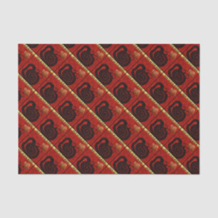 Cute Snake Chinese Year Zodiac Birthday Tissue P Paper