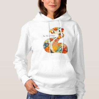 Cute Snake for China Lunar New Year 2025 Hoodie