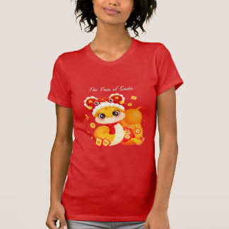 Cute Snake for China Lunar New Year 2025 T-Shirt