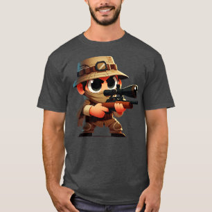 Cute Sniper Soldier T-Shirt