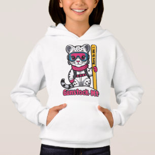 Cute Snow Leopard Skiing Gunstock Mountain