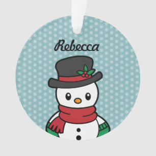 Cute Snow Pals ornament