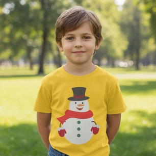 Cute Snowman Christmas T-Shirt