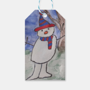 Cute Snowman Gift Tags
