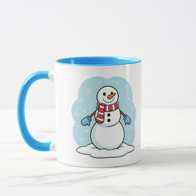 Cute Snowman Mug (Left)