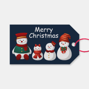Cute Snowmen Gift Tags
