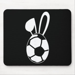 Cute Soccer Egg Shirt - Soccer Easter Egg Gift Mouse Pad