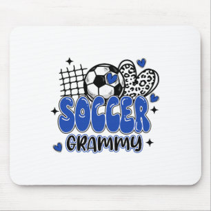 Cute Soccer Grammy Leopard Funny Soccer Mama Mom M Mouse Pad