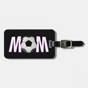 Cute Soccer Mum Luggage Tag